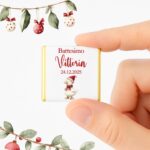 Mini cioccolatini natalizi per battesimo