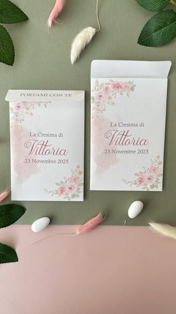 Sacchetto porta confetti comunione e cresima