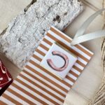 Bomboniera cowboy con ferro di cavallo