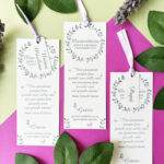 Segnaposto comunione ragazza