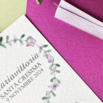 Segnaposto comunione ragazza