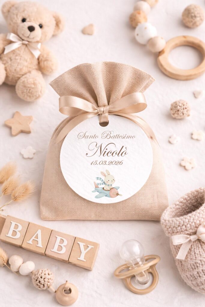 TAG PER SACCHETTO PORTA CONFETTI