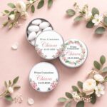 Scatole in latta portaconfetti comunione