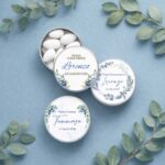 Scatole in latta portaconfetti comunione