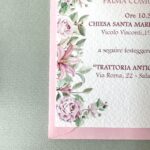 partecipazione floreale