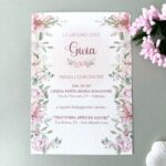 Invito prima comunione bimba