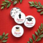 Scatolina in latta per laurea