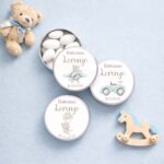 Scatola di latta portaconfetti