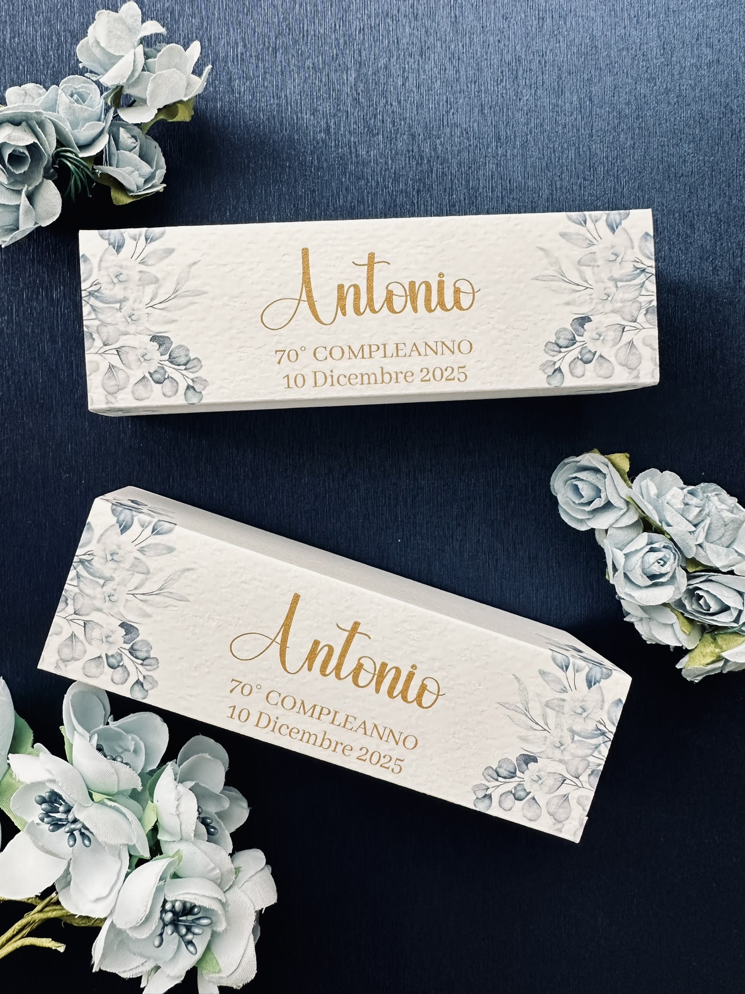 Scatola compleanno settantesimo